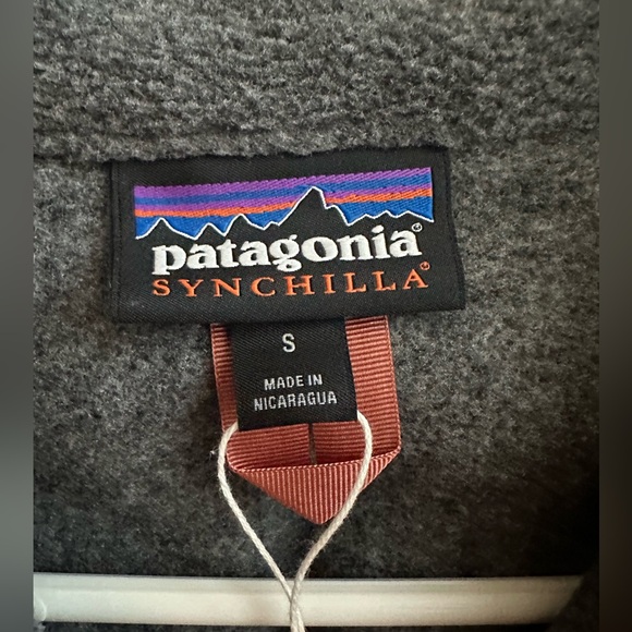 Patagonia Synchilla full zip size small - Picture 3 of 4